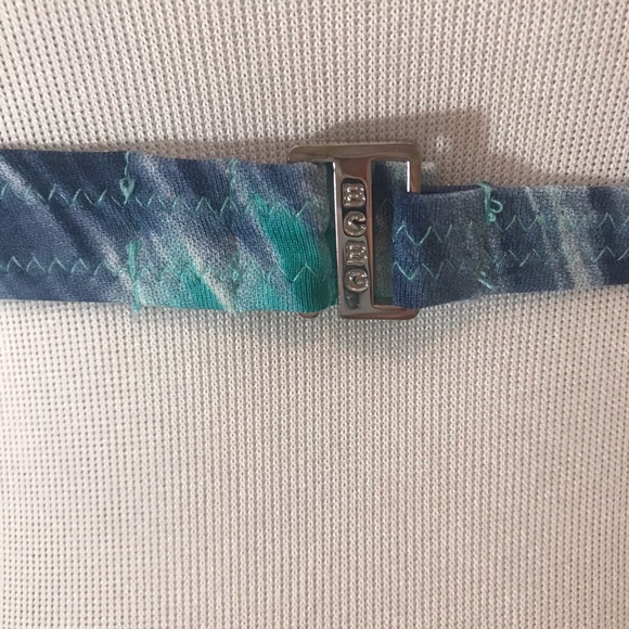 BCBG Blue Monokini Size Small - Picture 4 of 6